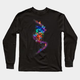 rose and butterfly Long Sleeve T-Shirt